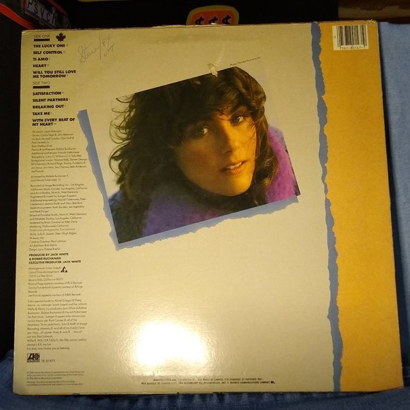 Laura Branigan Self Control 1984 Canada Vinyl record - Picture 2 of 4